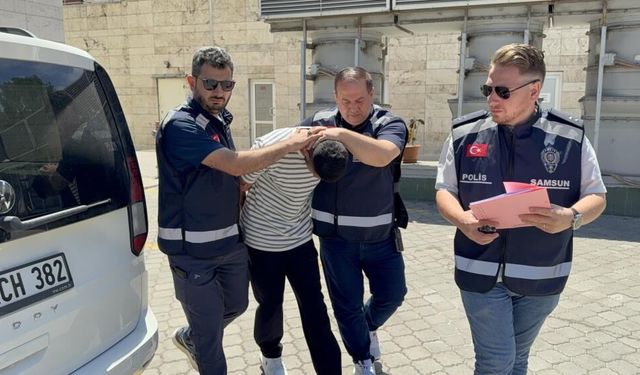 Samsun'da genç kadına kabusu yaşattı! Sonu cezaevi oldu