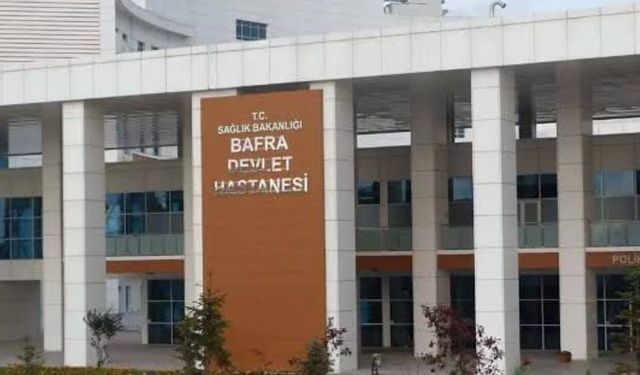 Samsun Bafra Devlet Hastanesi'nde trileçe tatlısı alarmı!