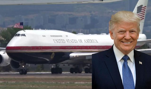 Trump'ın uçağı Esenboğa'ya indi! Kritik zirve başladı