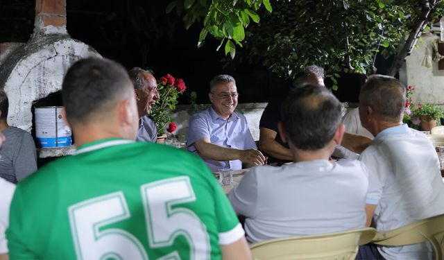 Başkan İhsan Kurnaz, Derecik'te talepleri dinledi