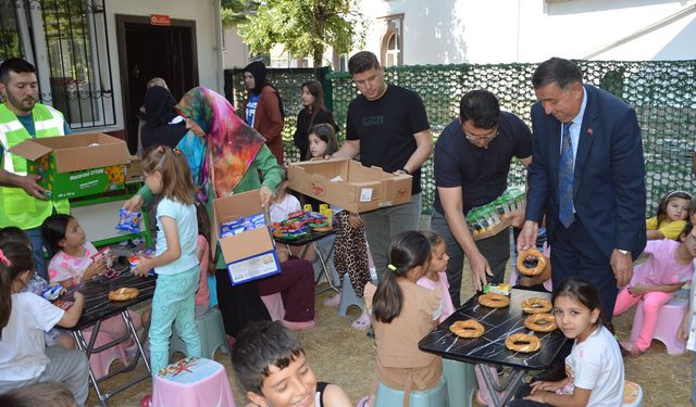 Başkan İkiz'den yaz Kur'an Kurslarındaki öğrencilere sürpriz