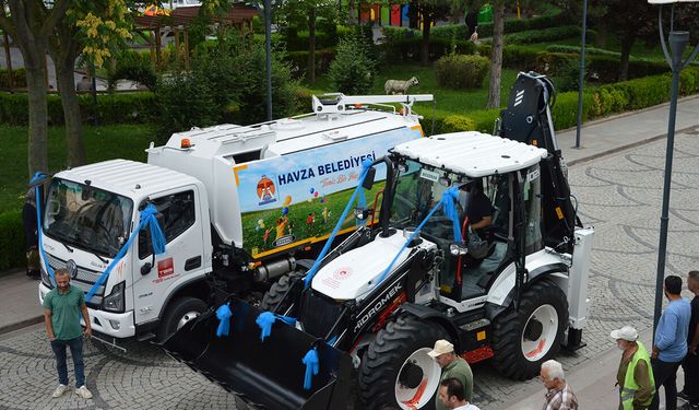 Hedef 10 yeni araç! Havza'da filo büyüyor