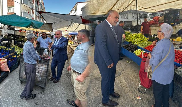 Canik'te Başkan İbrahim Sandıkçı talepleri yerinde dinledi
