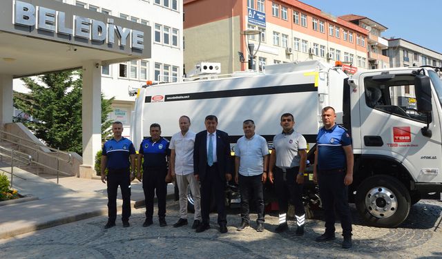Havza Belediyesi'ne TBB'den araç hibesi!