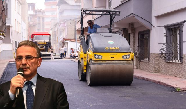İlkadım'da asfalt seferberliği! "Her mahalleye hizmet ulaştırıyoruz"