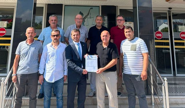 MHP Bafra İlçe Başkanı Kemal Şahin göreve başladı