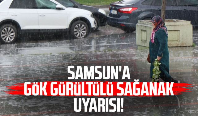 Samsun hava durumu 9 Ağustos Pazar