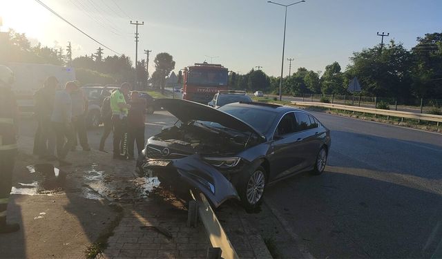 Samsun'da kaza! 2 kişi hastanelik oldu