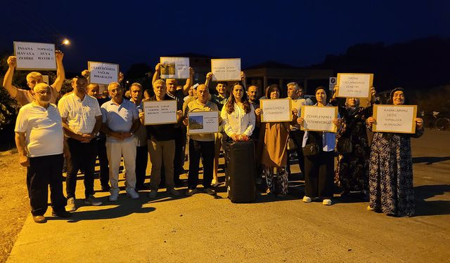 Samsun'da üreticilerden dronlu ilaçlamaya tepki!