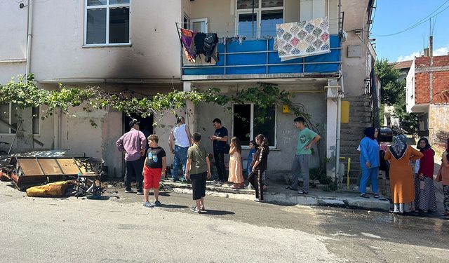 Samsun'da yangın paniği! Faciadan dönüldü