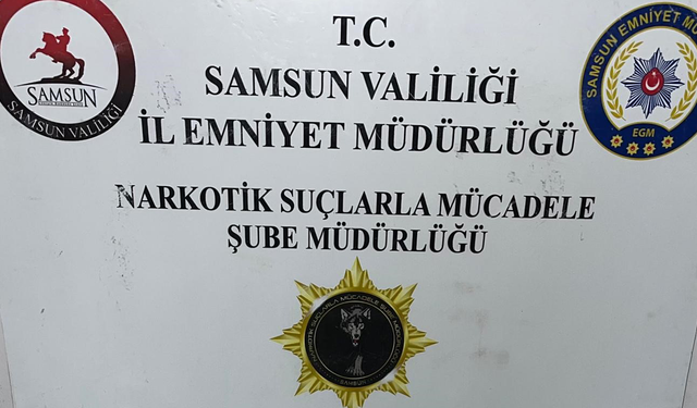 Samsun'da zehre geçit yok! Bir kişi tutuklandı