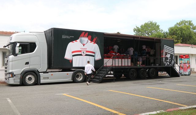 Samsunspor Store TIR'ı ilçe turuna çıkıyor! İşte ilk güzergah