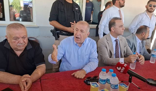 Ümit Özdağ'dan Samsun'da tarım çıkışı! Köy okulları yeniden açılacak