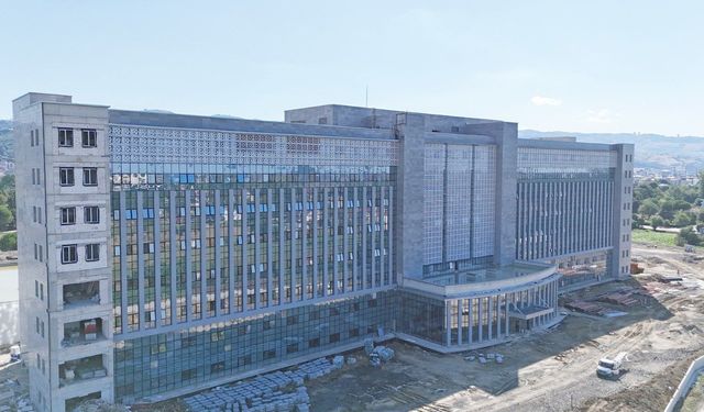 Tekkeköy Devlet Hastanesi'nde geri sayım! Çalışmalar yerinde incelendi