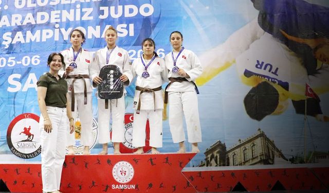 Uluslararası judo şöleni Samsun'da tamamlandı