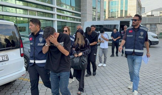 Samsun’da fuhuş çetesine operasyon! 5 gözaltı