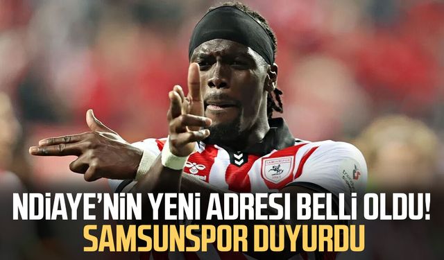 Samsunspor’da Cherif Ndiaye PAOK’a kiralandı