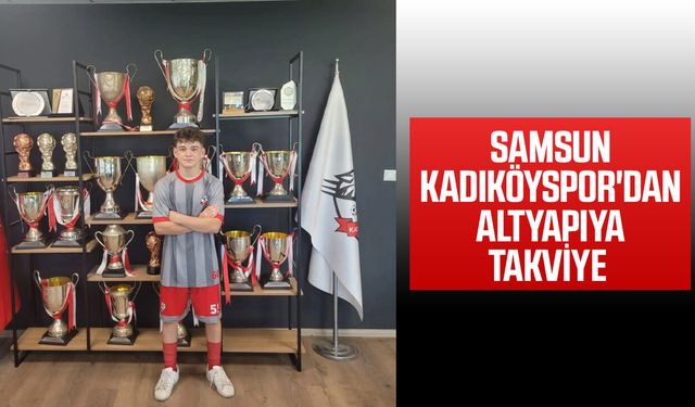 Samsun Kadıköyspor'dan altyapıya takviye