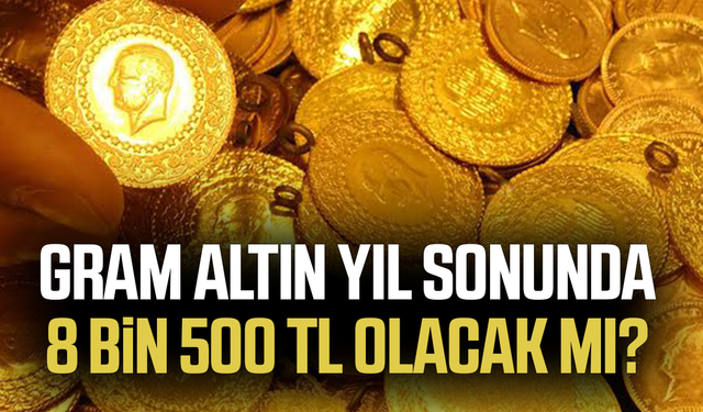 Gram altın için yıl sonu tahmini geldi!