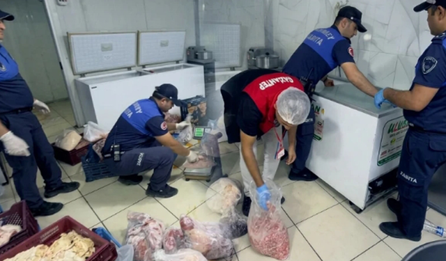 Mide bulandıran denetim! Sofraya gelmeden yakalandı