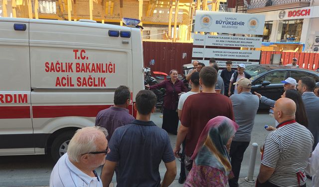 Samsun'da faciaya kıl payı! Ailesi olay yerinde yıkıldı