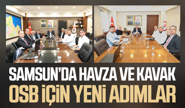 Samsun’da Havza ve Kavak OSB için yeni adımlar