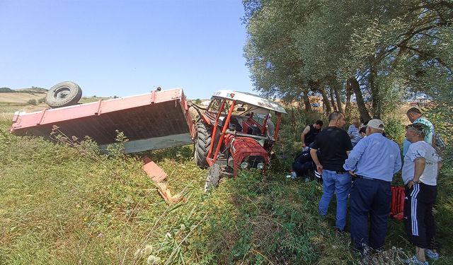 Samsun'da korkutan kaza! 100 metre sürüklendi