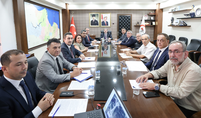 Samsun’da tarım arazileri için karar masası kuruldu