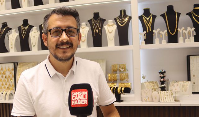 Samsun'da kuyumcu esnafı Murat Akgür: "Pişman olacaklar"