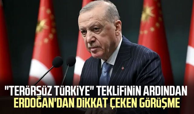 Erdoğan ile Bahçeli bugün Beştepe'de bir araya geliyor
