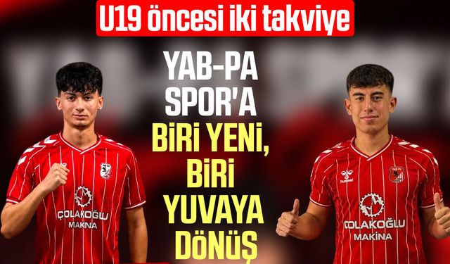 YAB-PA Spor'da iki imza birden