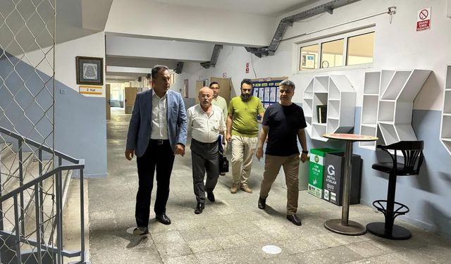 Çarşamba'da okullar mercek altında: Hazırlıklar incelendi