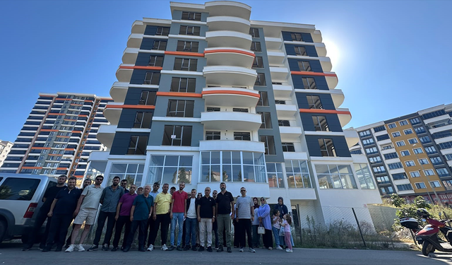Samsun'da ev hayali kabusa döndü! 80'e yakın aile mağdur