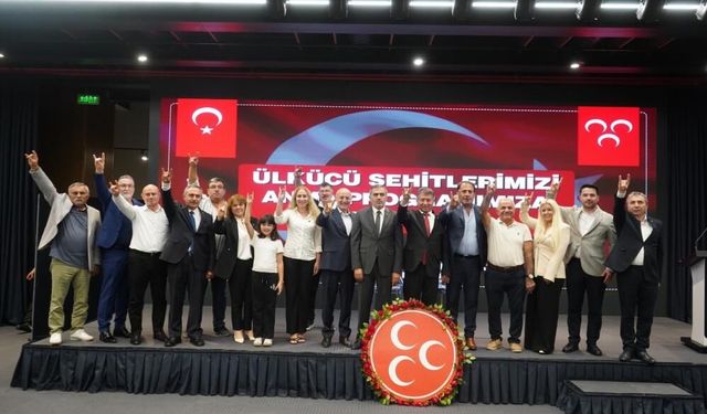 MHP Samsun’dan ülkücü şehitler için anma programı