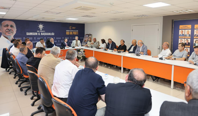 AK Parti Samsun’da Erdoğan ziyareti öncesi hazırlık toplantısı