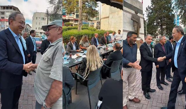 MHP’li İlyas Topsakal’dan Samsun’da yoğun mesai