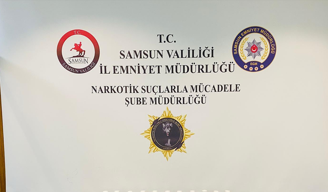 Samsun’da narkotik operasyonu! 12 bin 36 hap ele geçirildi