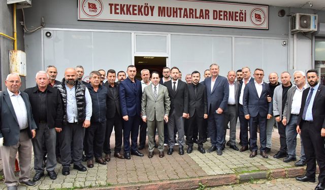 Tekkeköy’de ortak akıl buluşması! Elektrik altyapısı gündemde