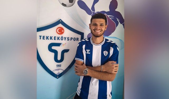 Tekkeköyspor'dan kaleye genç eldiven! İmza atıldı