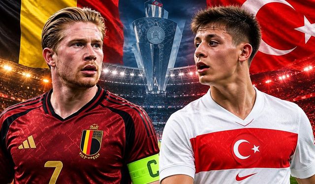 Belçika-Türkiye maçı başladı! Milliler ilk puanlarının peşinde