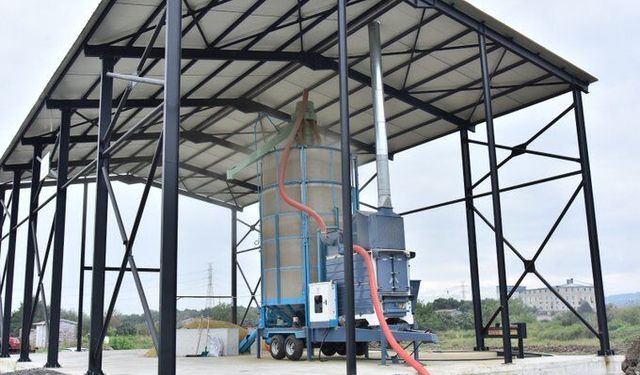 Tekkeköy’de çeltik kurutma tesisi hizmete açıldı