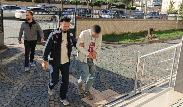 Samsun'da cezaevine dönüş yolunda narkotik sürprizi!