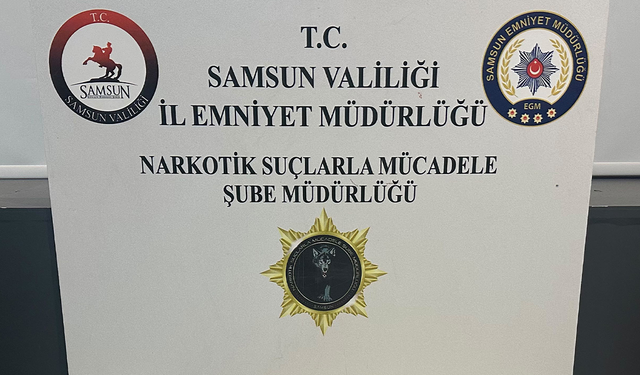 Samsun’da narkotik düğmeye bastı! 2 ilçede oparasyon