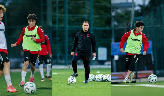 Samsunspor U15’te Trabzonspor maçı hazırlıkları sürüyor