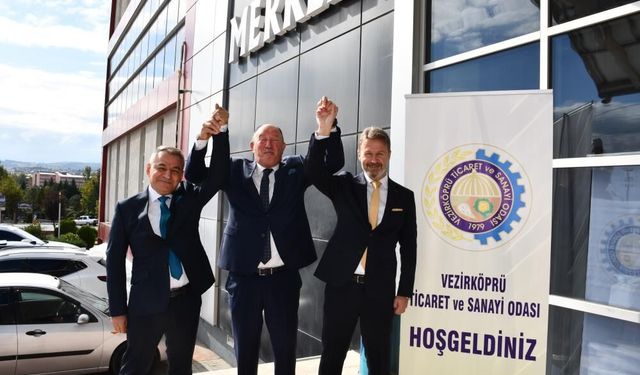 Sandıklar açıldı! Vezirköprü TSO’da başkanlık koltuğu Dursun Atak’ın