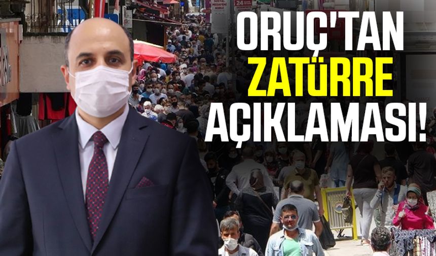 Samsun İl Sağlık Müdürü Muhammet Ali Oruç'tan Zatürre Açıklaması!