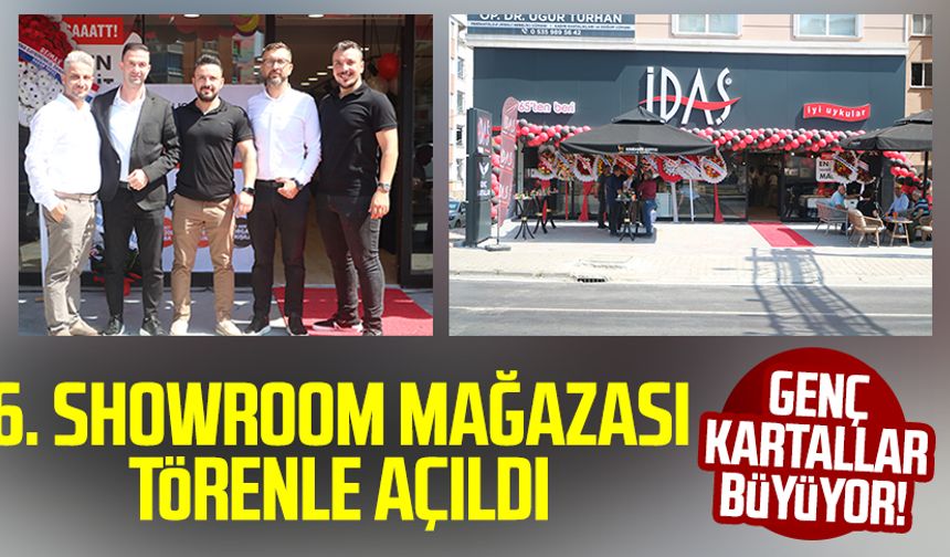 Samsun haber | Genç Kartallar büyüyor! 6. showroom mağazası törenle açıldı