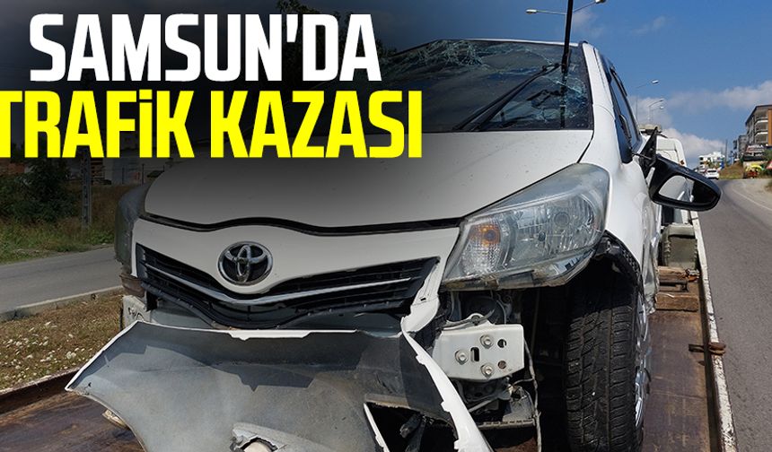 Samsun haber | Samsun'da trafik kazası