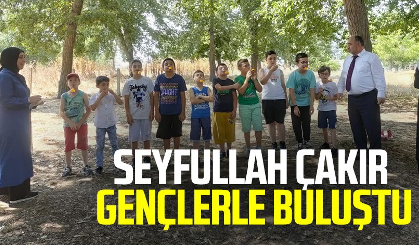 Samsun haberleri | Samsun İl Müftüsü Seyfullah Çakır gençlerle buluştu