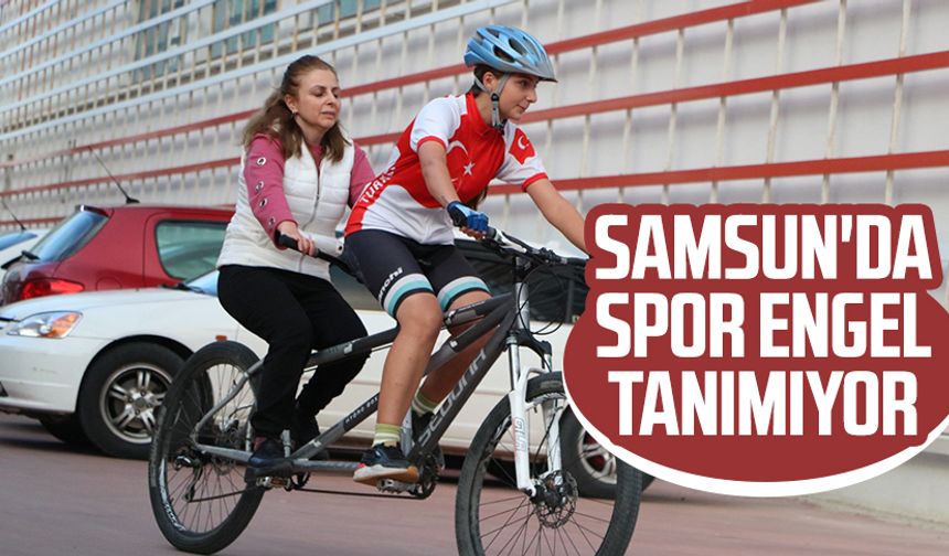 Samsun'da spor engel tanımıyor